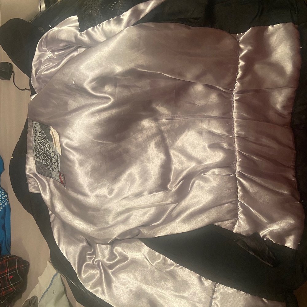 Spyder winter, snow and sky jacket. Black